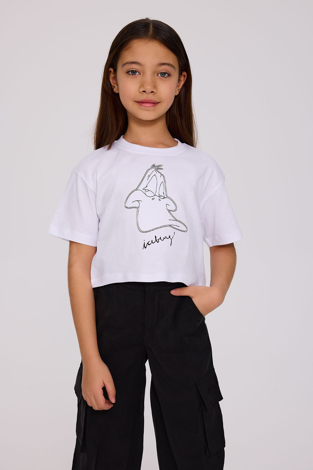 Girl White Tshirt