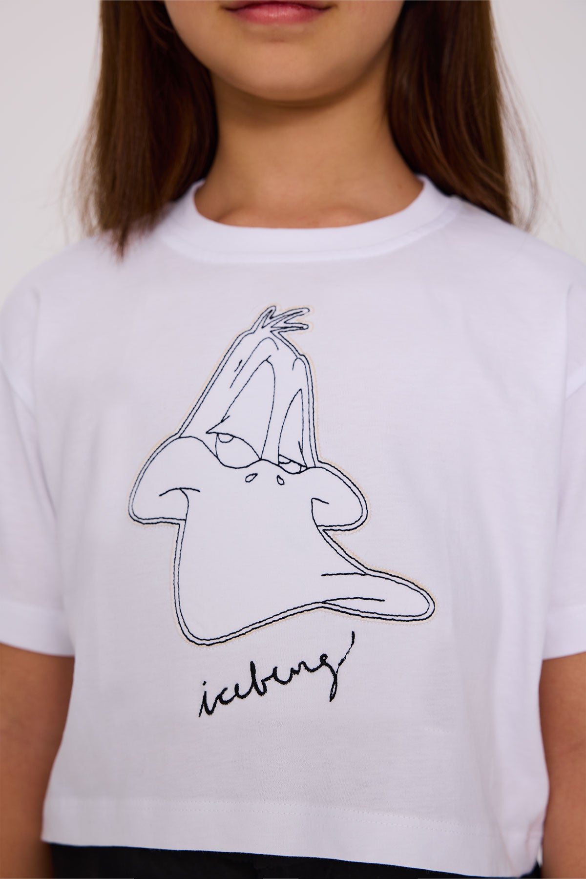 Girl White Tshirt