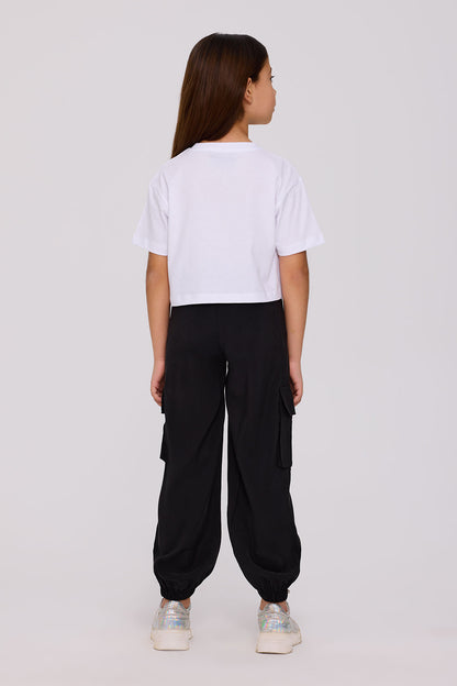 Girl White Tshirt