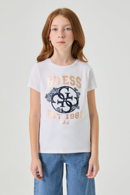 Girl White Tshirt