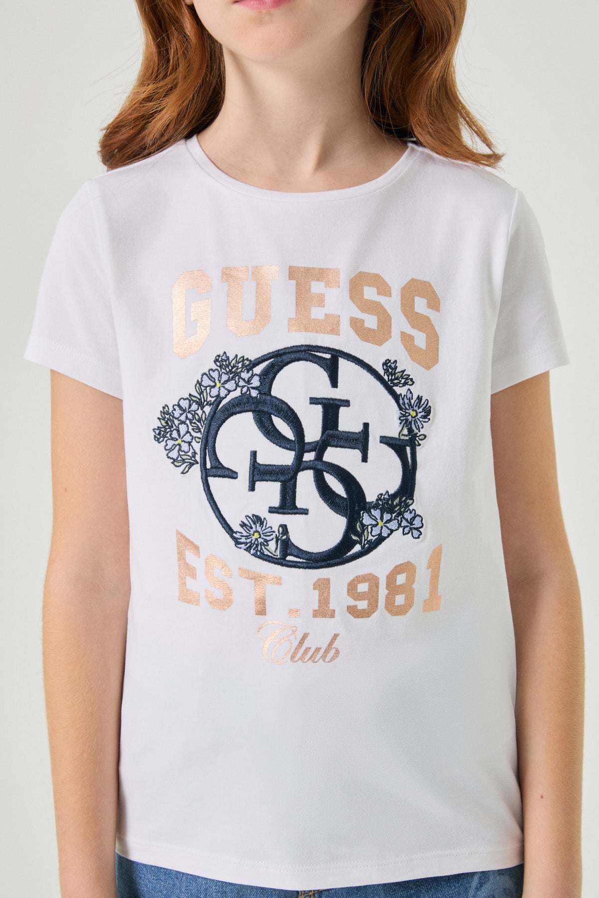 Girl White Tshirt