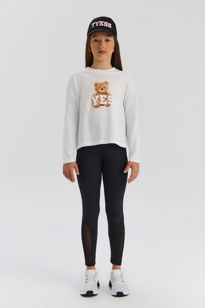 Girl White Tshirt