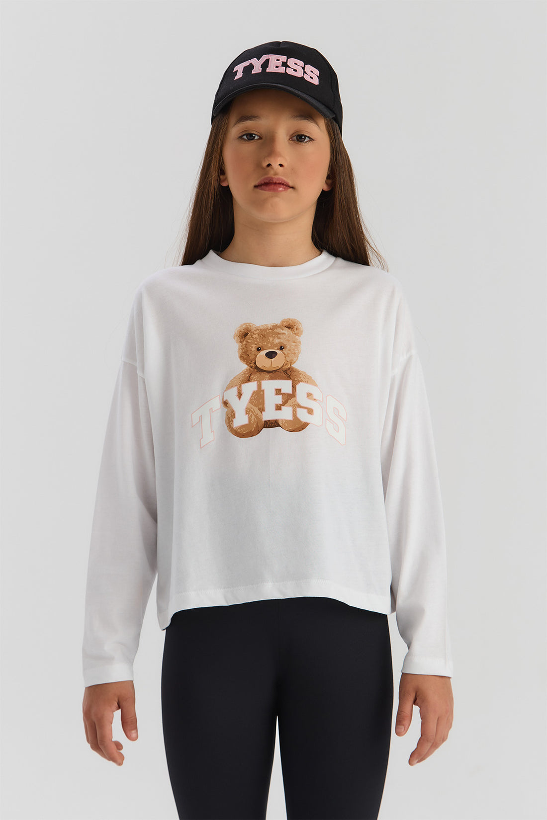 Girl White Tshirt