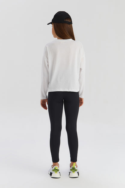 Girl White Tshirt