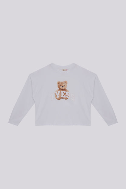 Girl White Tshirt