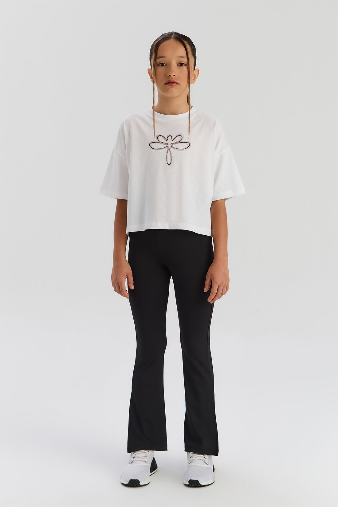 Girl White Tshirt