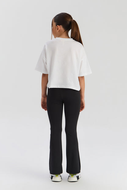 Girl White Tshirt