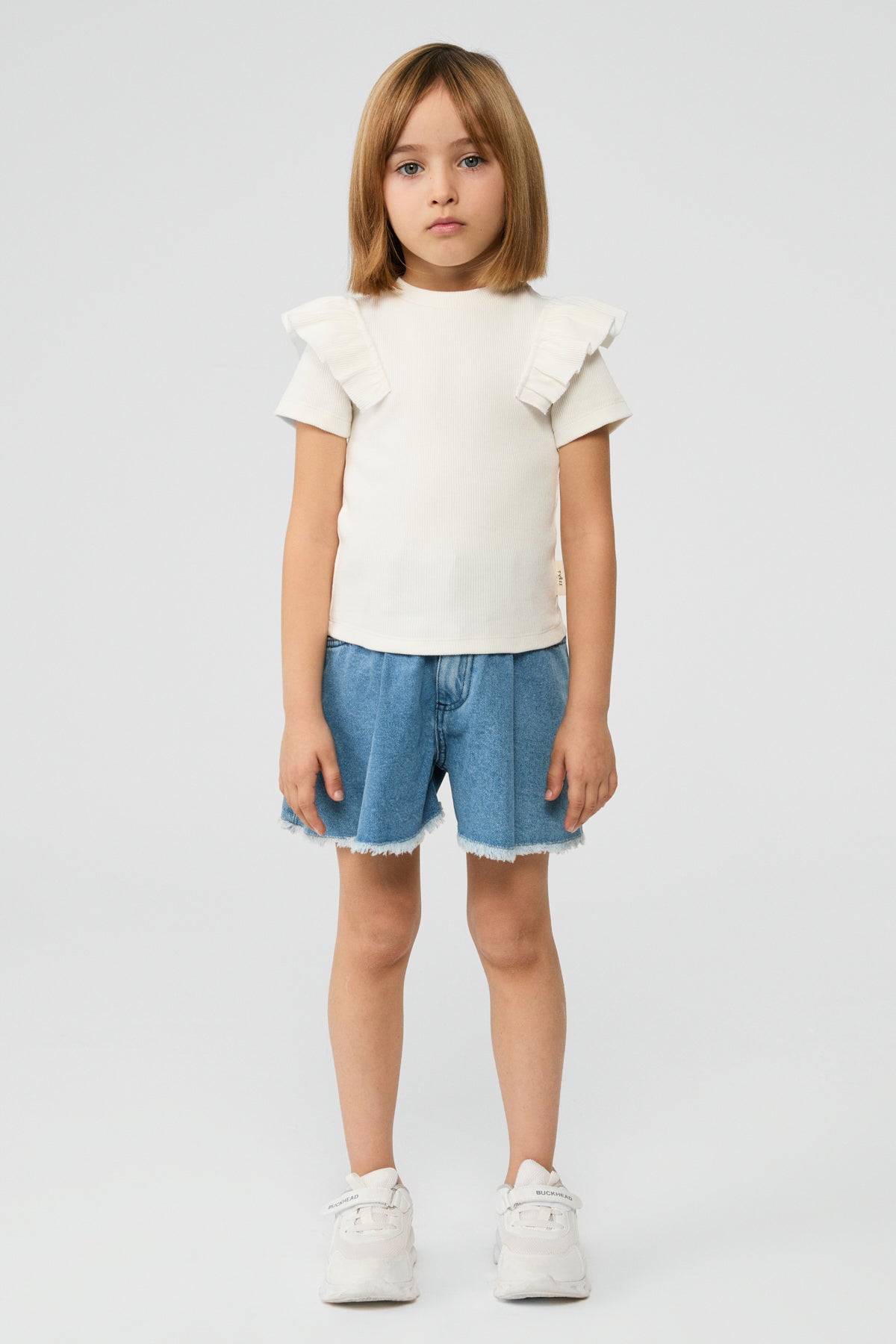 Girl White Tshirt