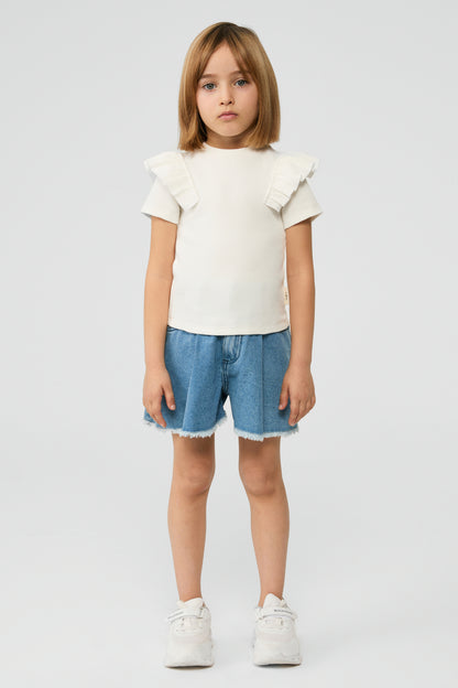 Girl White Tshirt