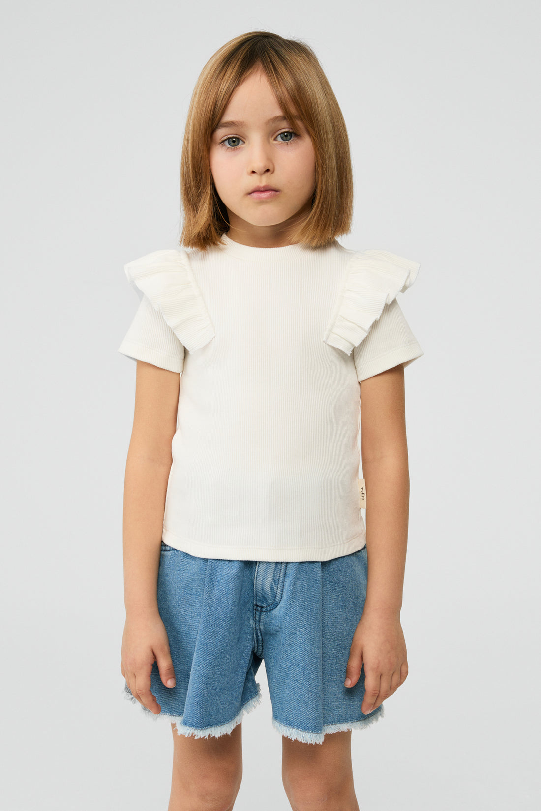 Girl White Tshirt