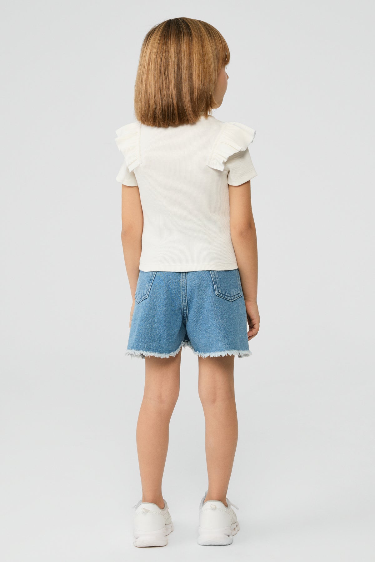 Girl White Tshirt