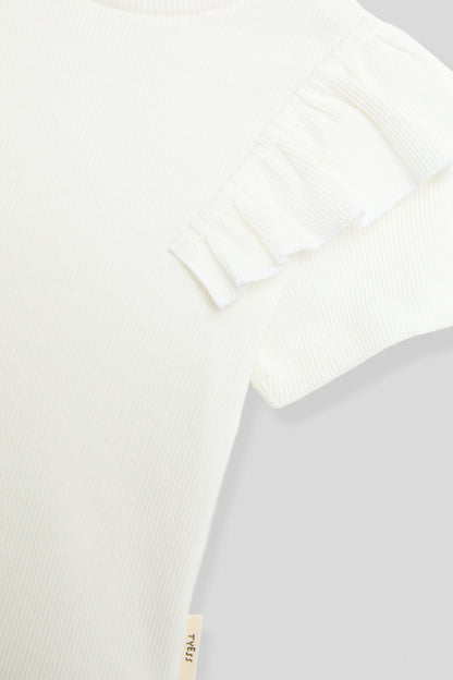 Girl White Tshirt