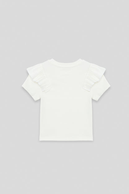 Girl White Tshirt
