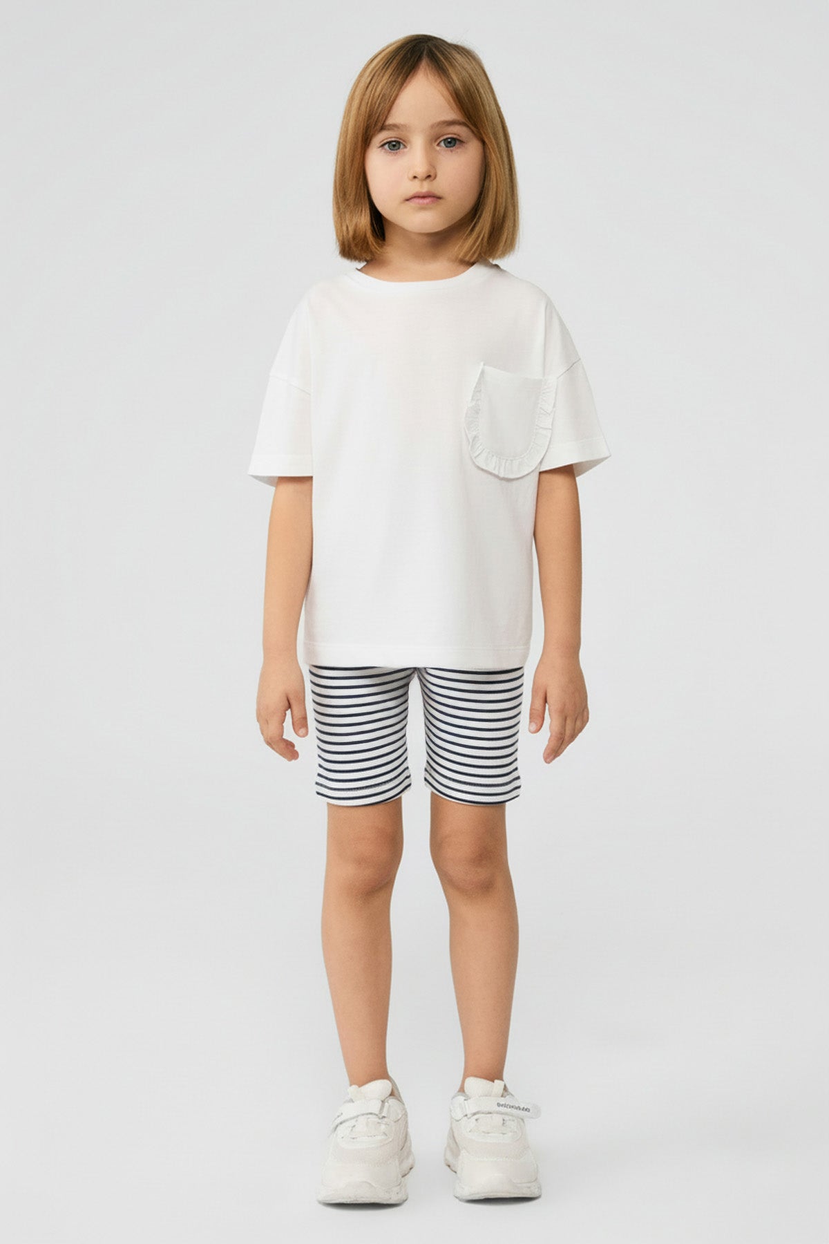 Girl White Tshirt