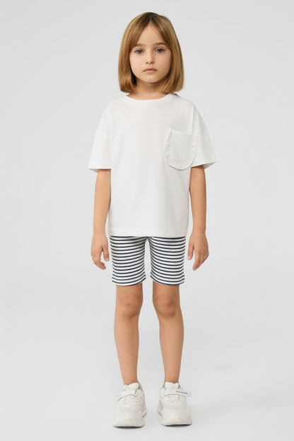 Girl White Tshirt