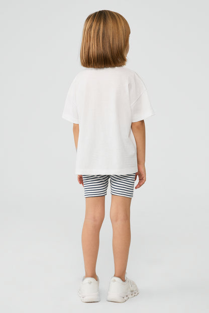 Girl White Tshirt