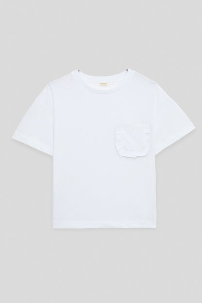 Girl White Tshirt