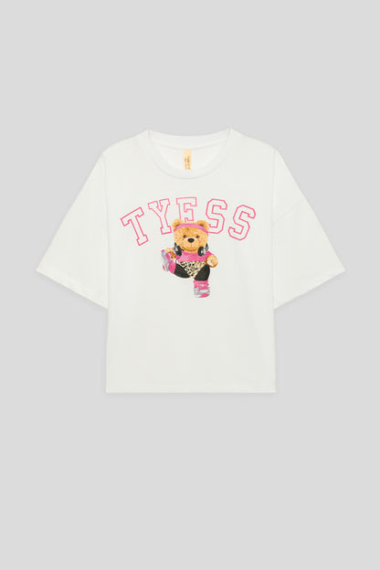 Girl White Tshirt