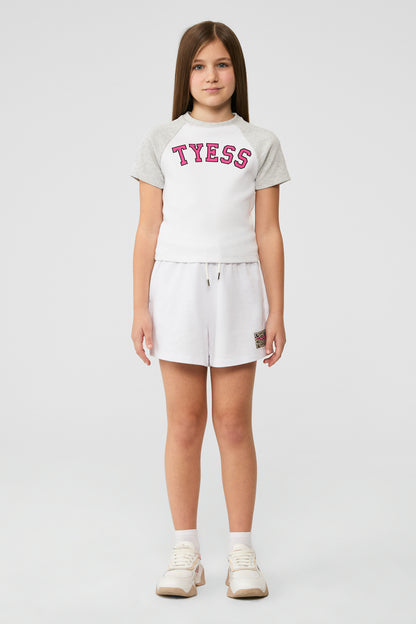 Girl White Tshirt
