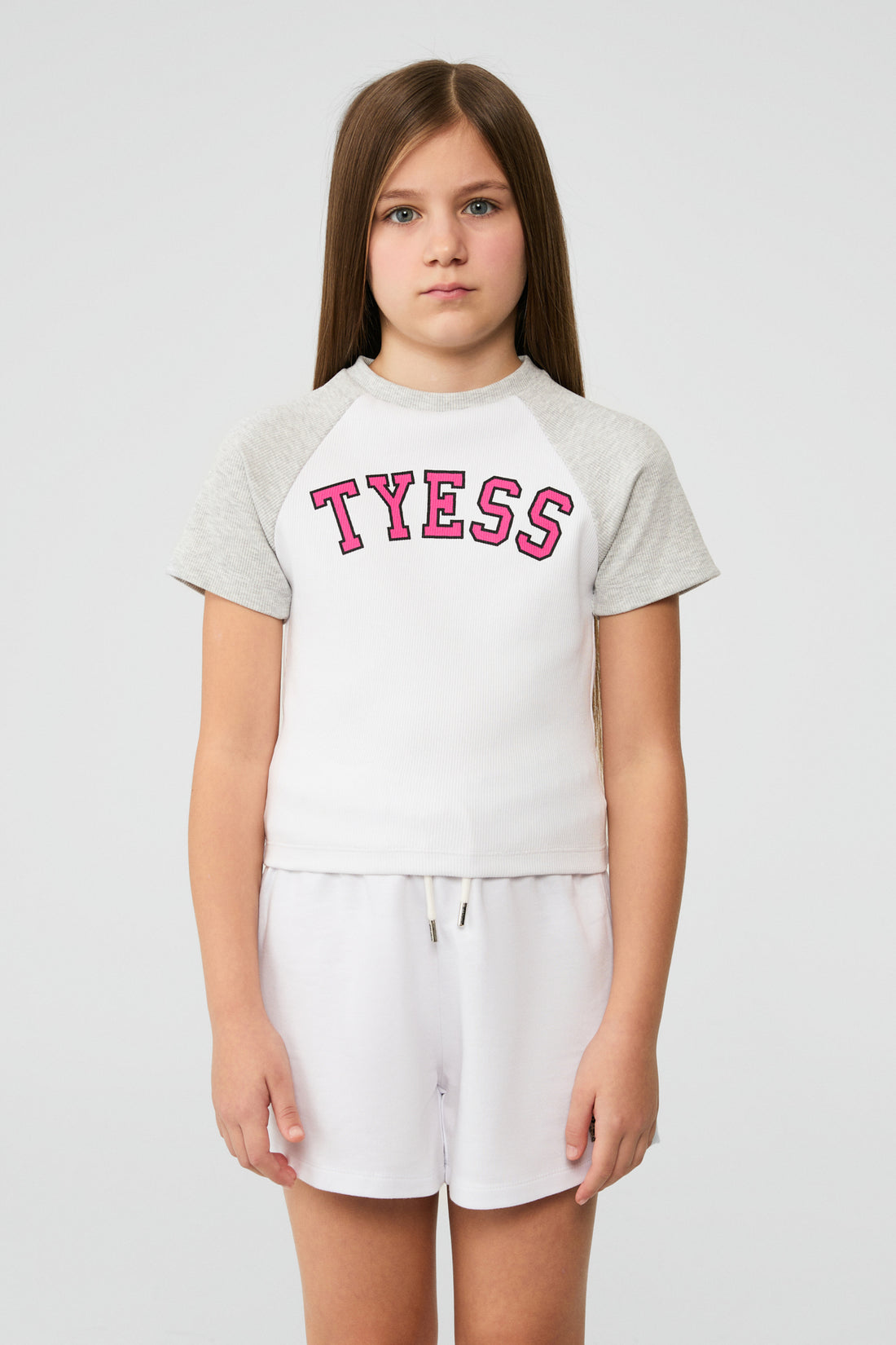 Girl White Tshirt