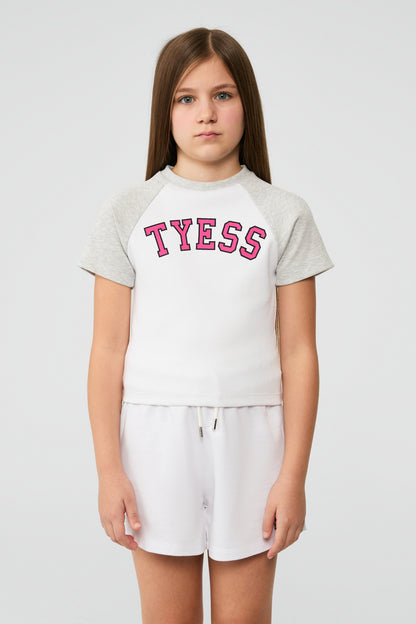 Girl White Tshirt