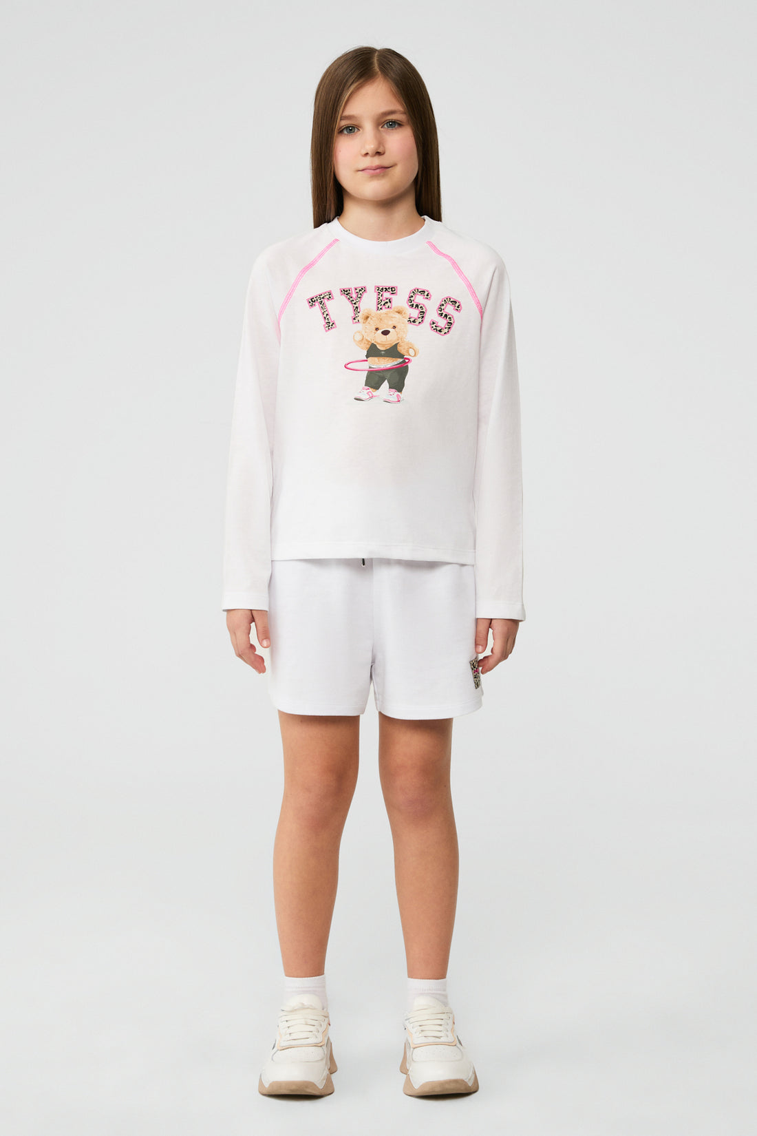 Girl White Tshirt