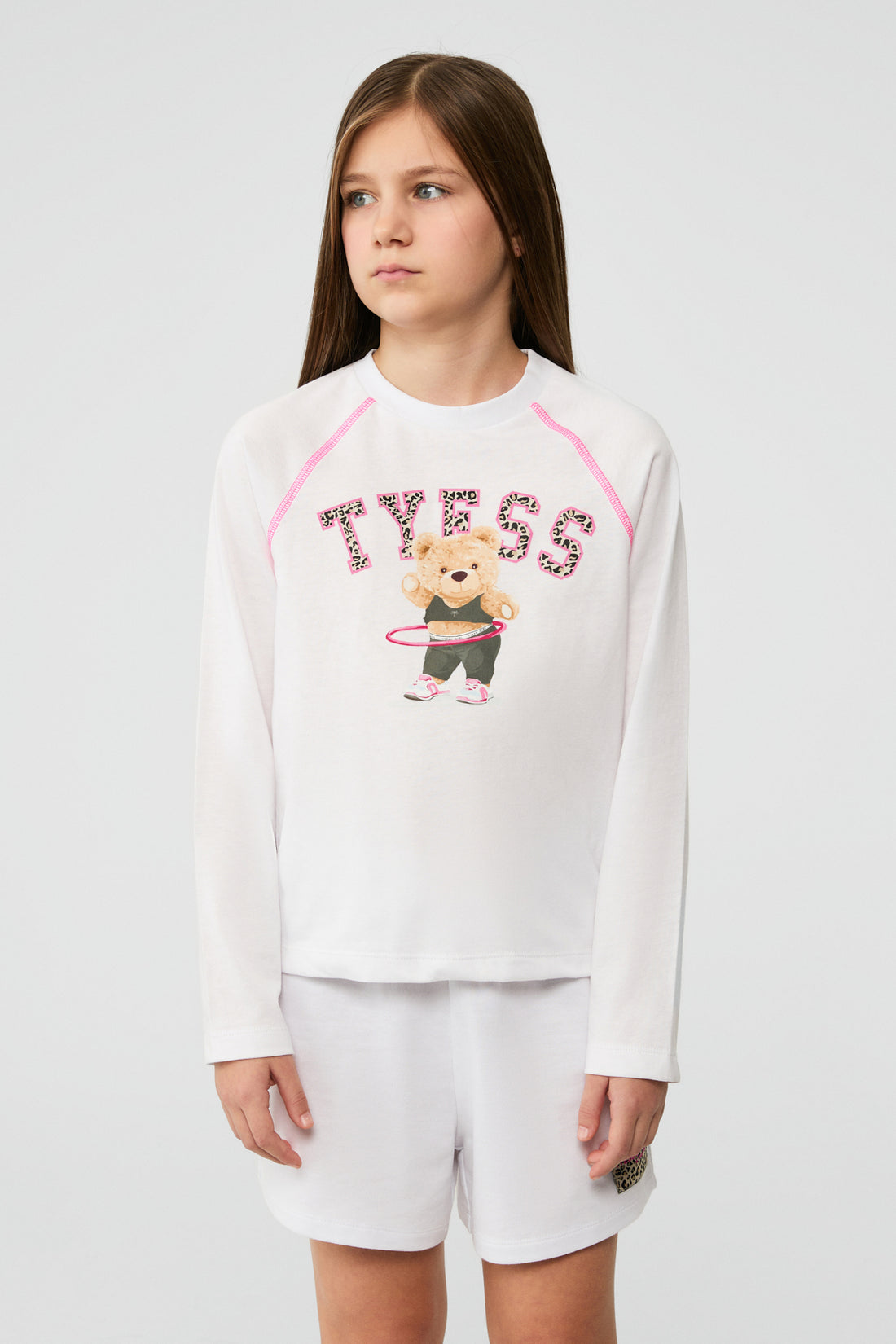 Girl White Tshirt