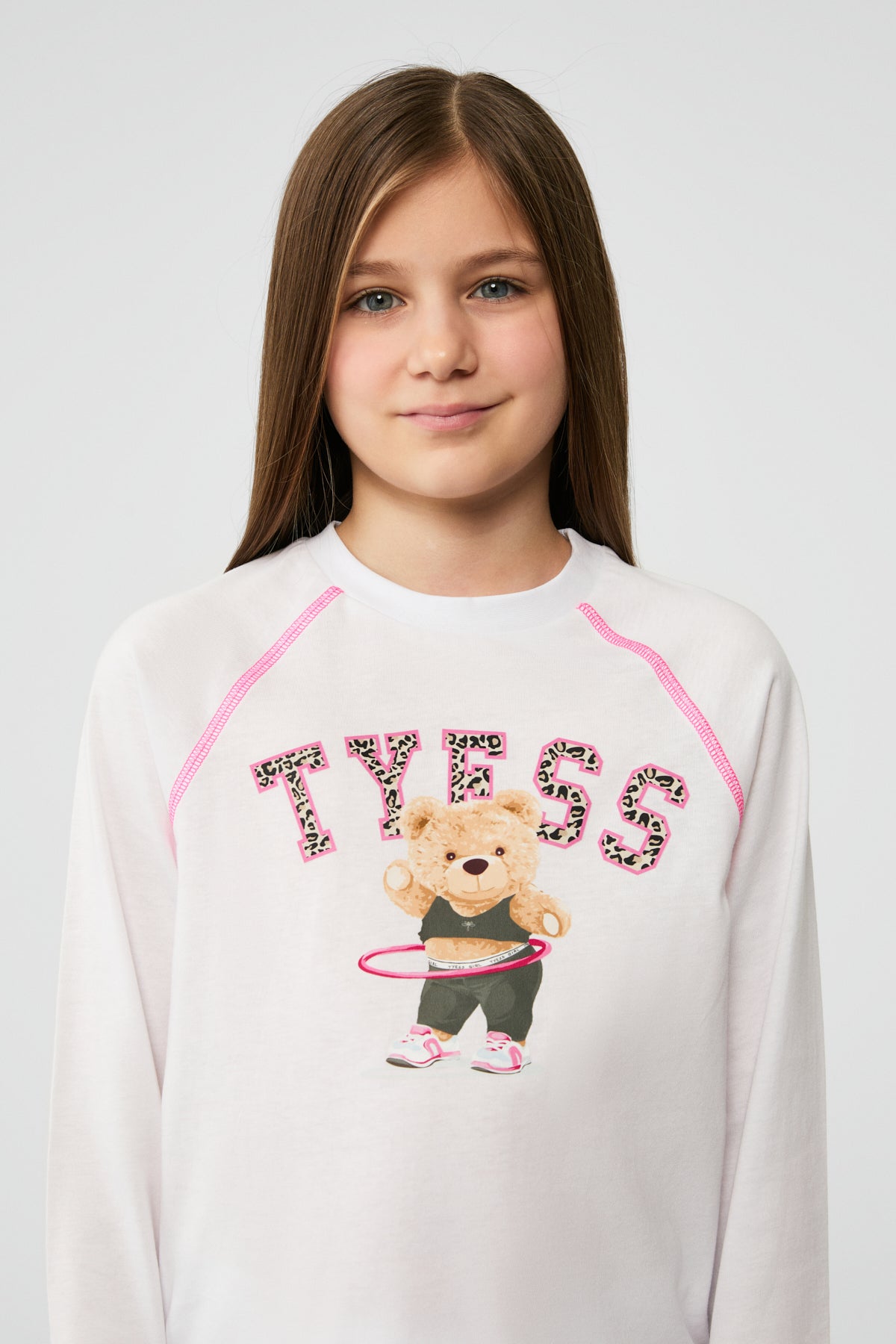 Girl White Tshirt