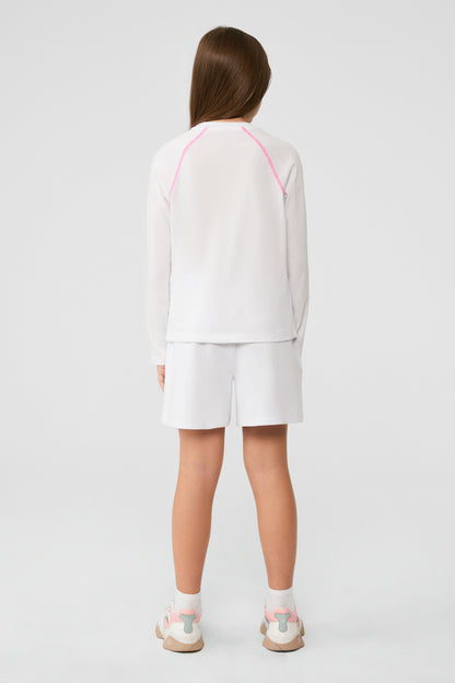 Girl White Tshirt