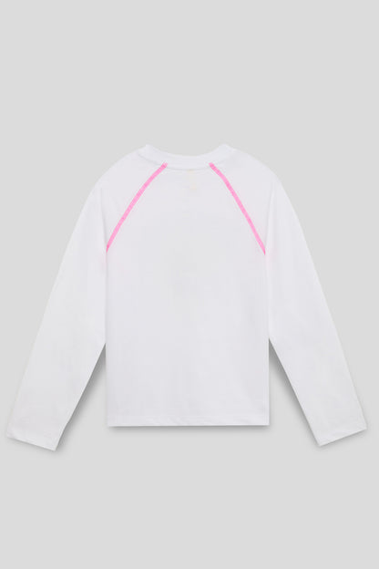 Girl White Tshirt
