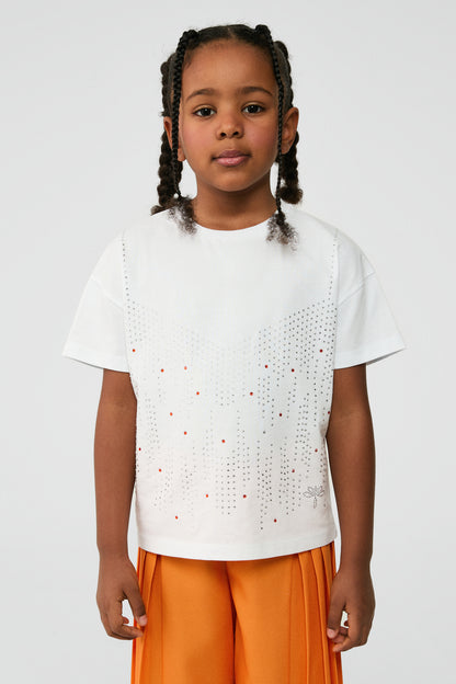 Girl White Tshirt