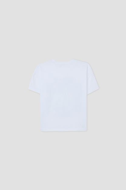 Girl White Tshirt