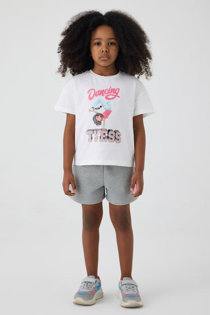 Girl White Tshirt