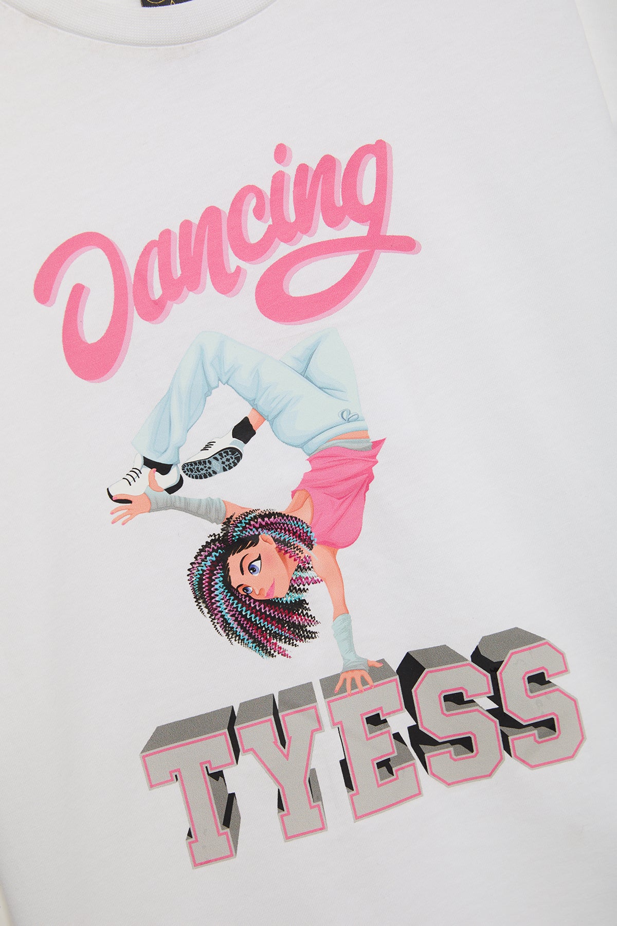 Girl White Tshirt
