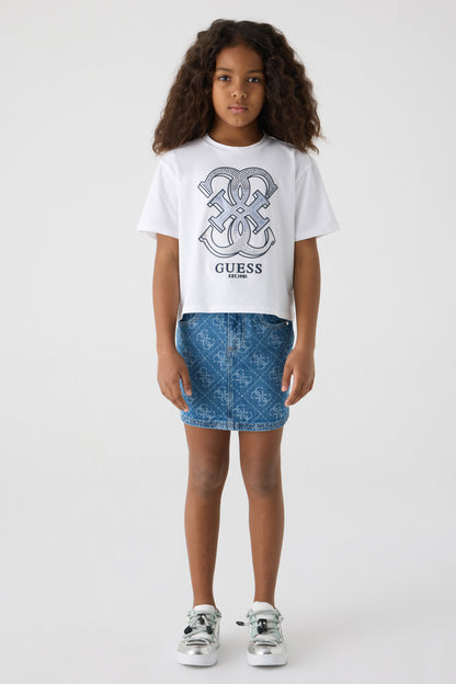 Girl White Tshirt