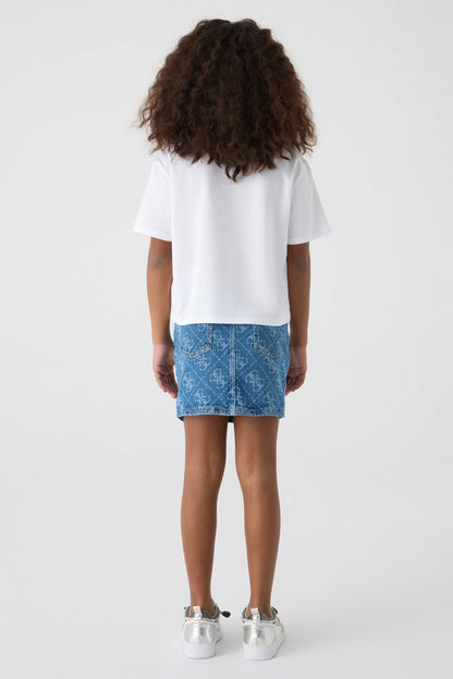 Girl White Tshirt
