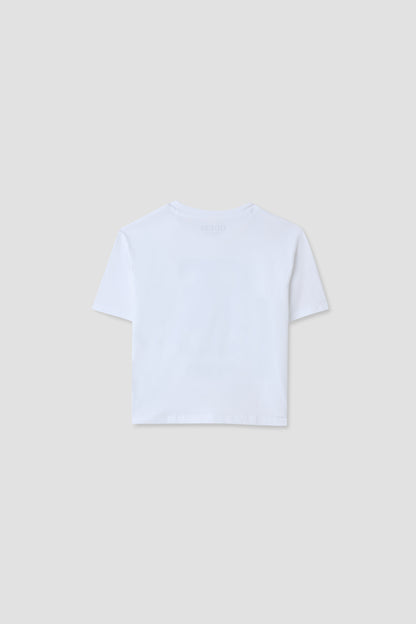 Girl White Tshirt