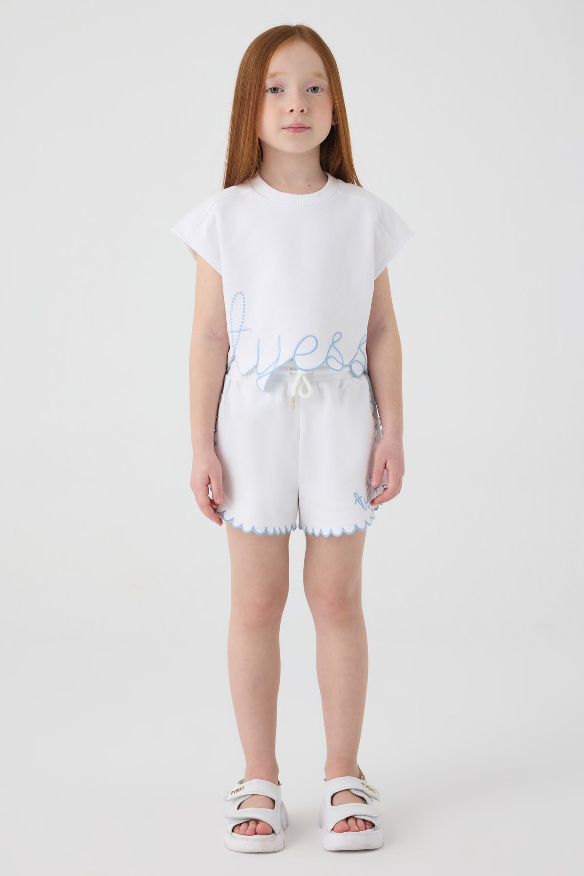 Girl White Tshirt