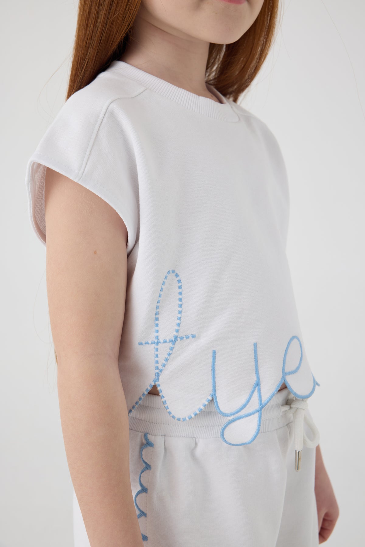 Girl White Tshirt