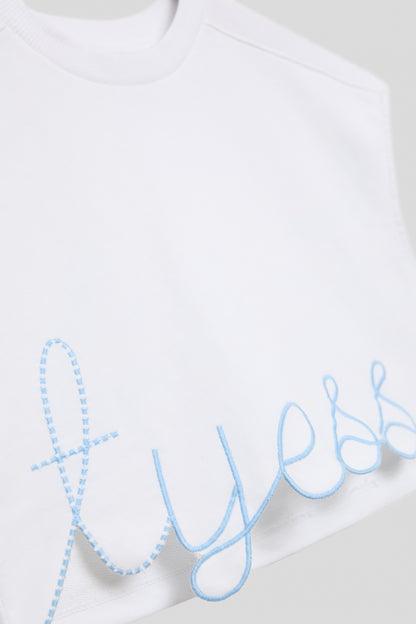 Girl White Tshirt