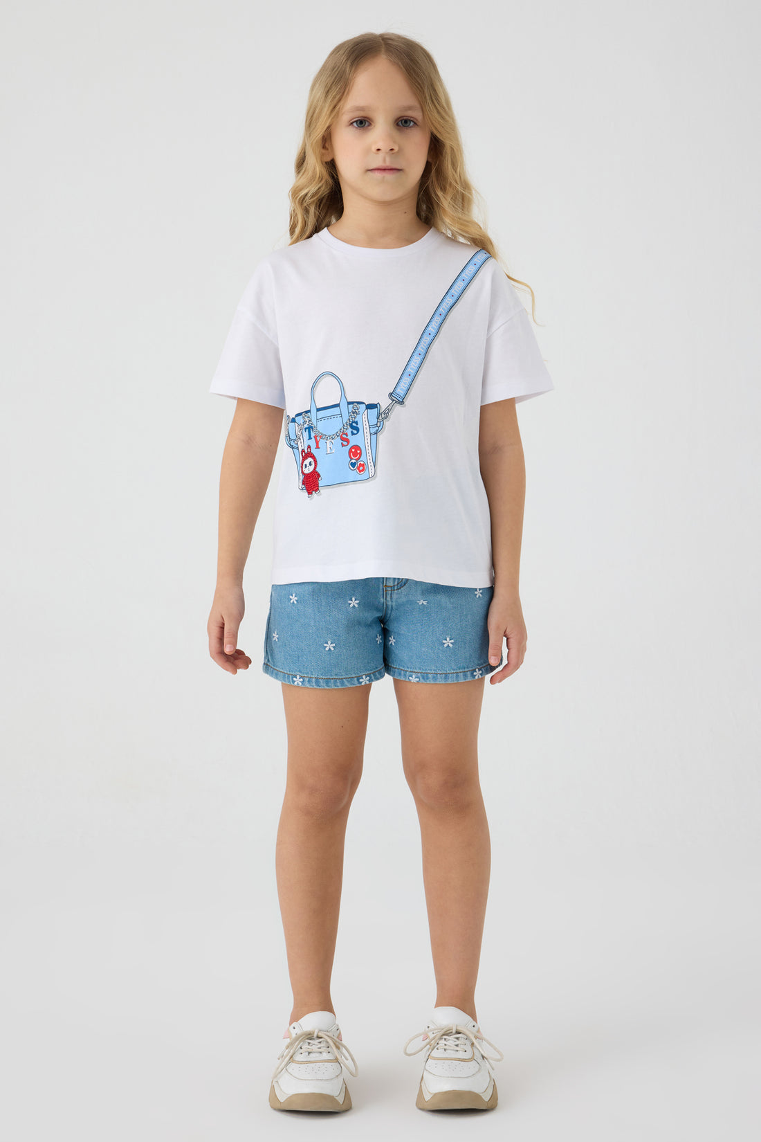 Girl White Tshirt