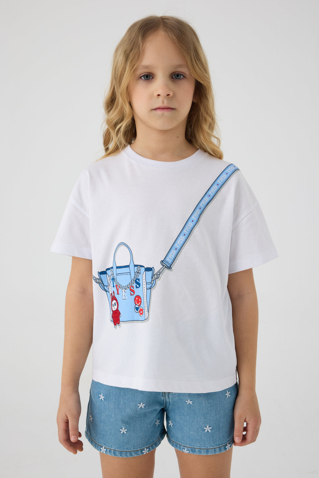 Girl White Tshirt