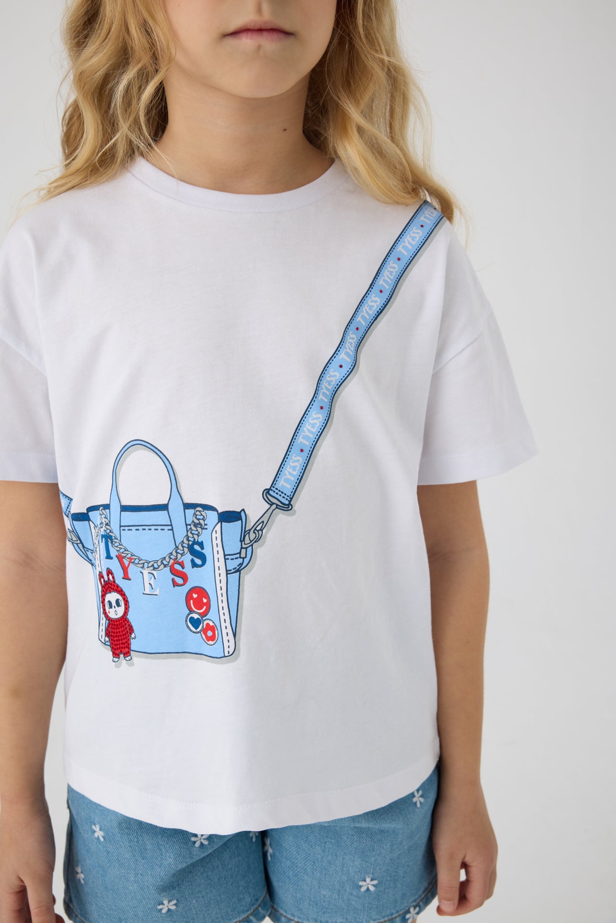 Girl White Tshirt