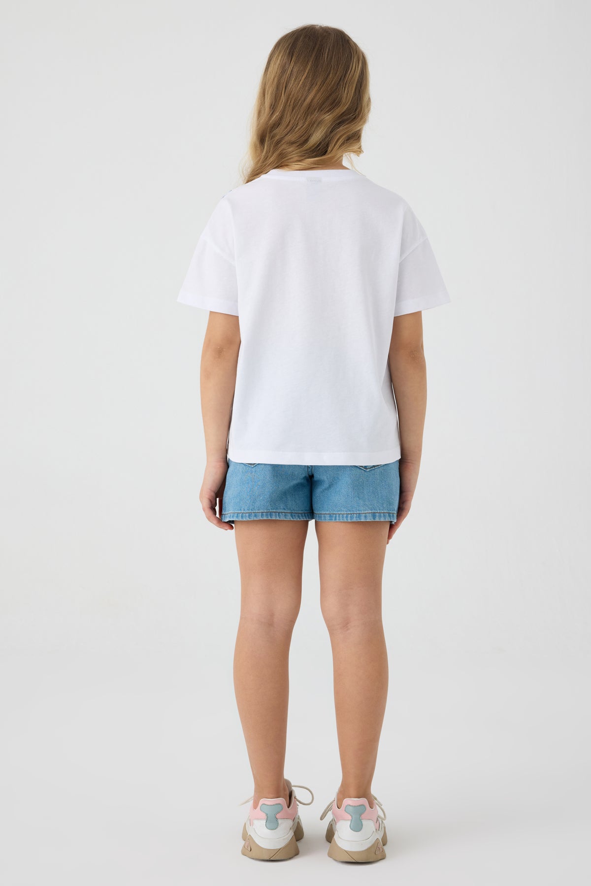 Girl White Tshirt
