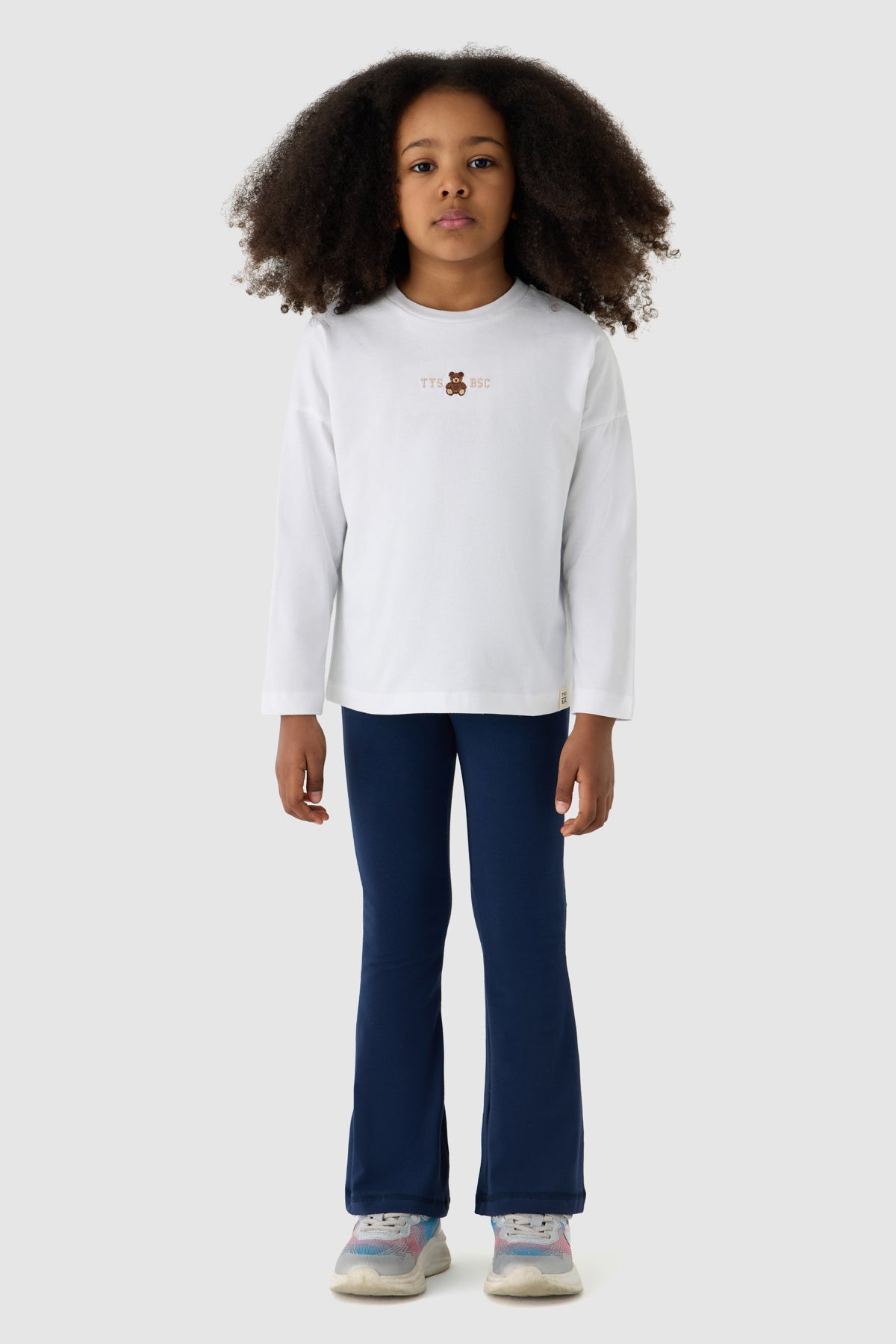 Girl White Tshirt