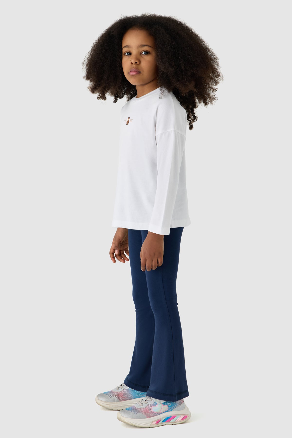 Girl White Tshirt