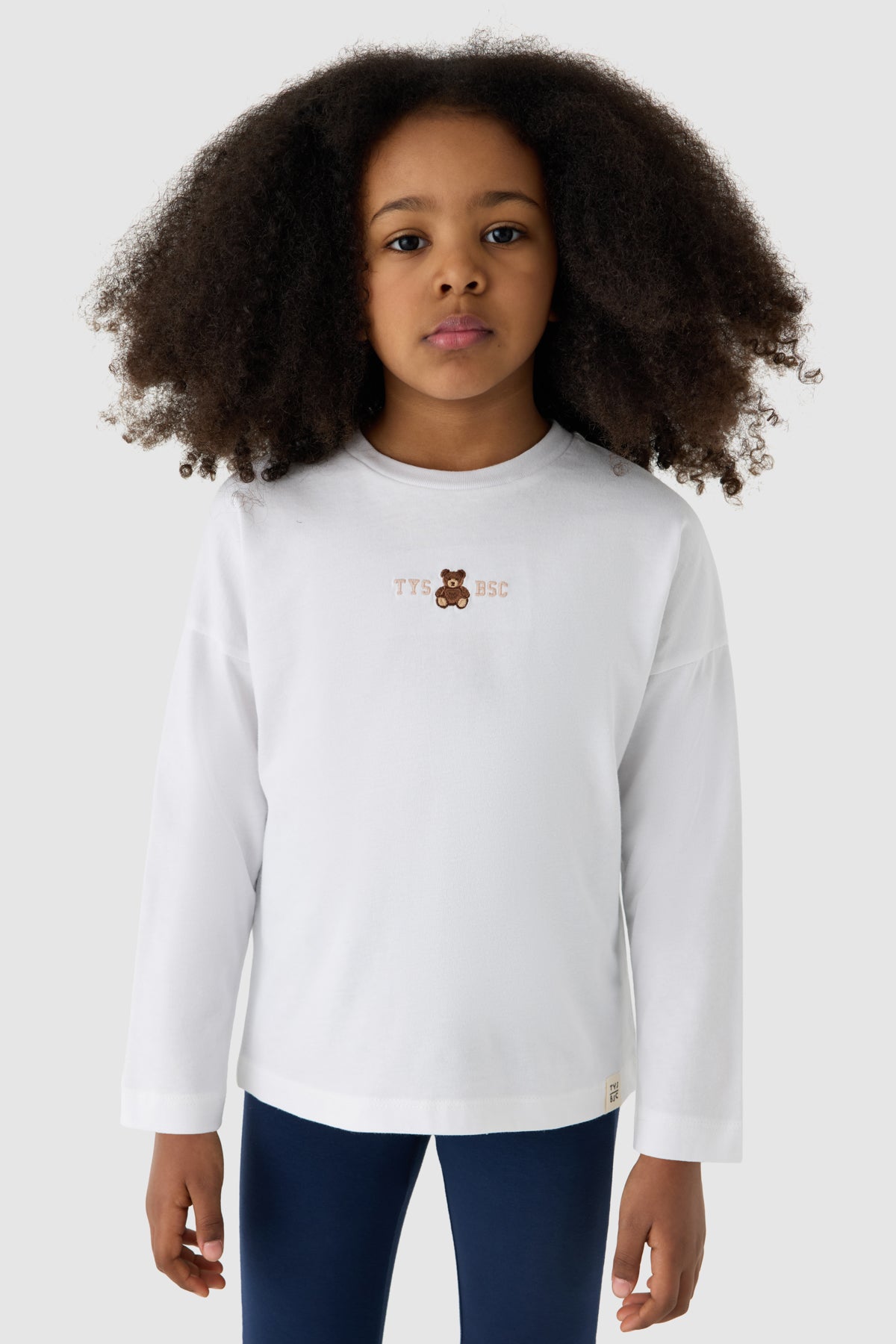 Girl White Tshirt