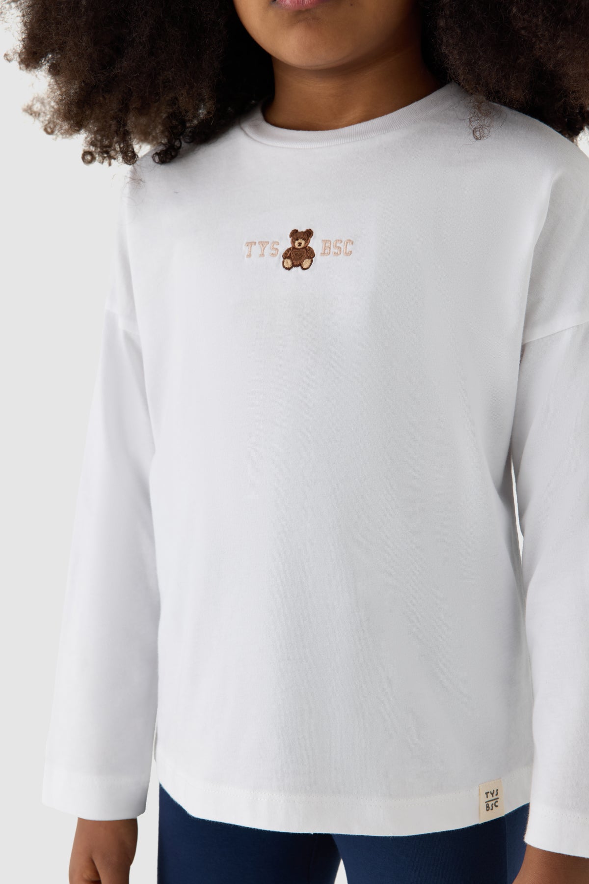 Girl White Tshirt