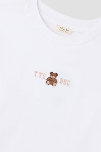 Girl White Tshirt