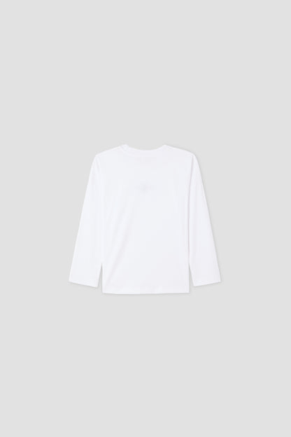 Girl White Tshirt